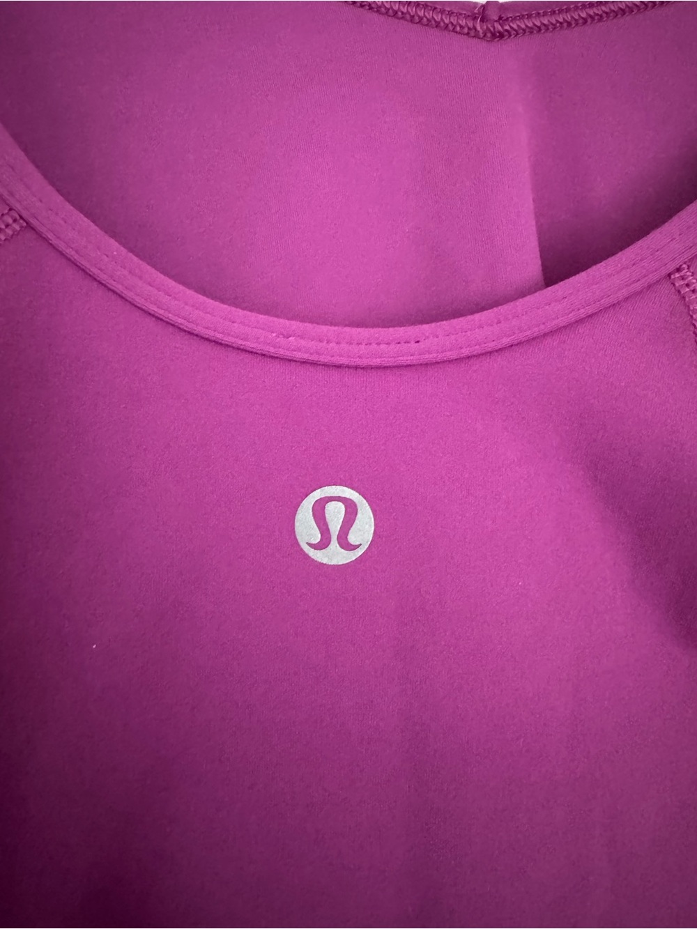 Lululemon purple short sleeve athletic top - Picture 2 of 3